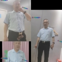 线上线下玩正装公司老总，鸡吧好粗大，线下他好紧张