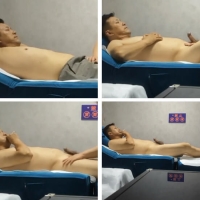 儒雅熟年来按摩取精