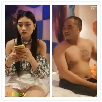 胖叔在宾馆与情人约会