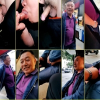 大神勾引三个大叔玩