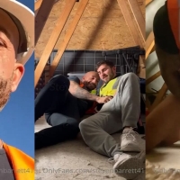 老爹赶到工地就需要工友的鸡巴