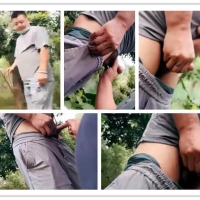 胖叔户外勾引两位优叔玩与射（10）