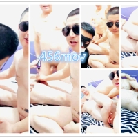 贺小叔约帅中和朋友凌晨淫乱啪啪（6）