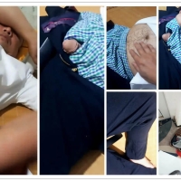 大叔偷摸猥亵醉酒中年警察