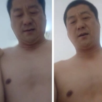 原创 超帅可爱大叔自拍操情人（有声）