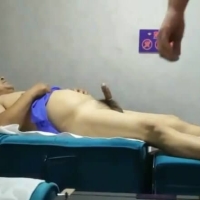 肥粗吊胖叔再次临幸按摩女