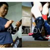 被扳弯的工地直男胖叔被操