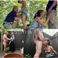 胡子老伯和情人度假性爱