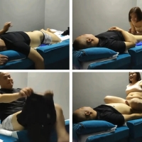 胖叔半夜按摩啪啪