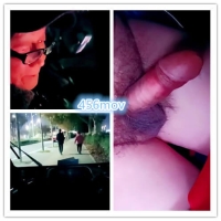 骚男车内玩射粗屌摩的大爷（3）