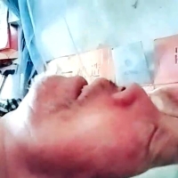 猥琐男又勾了一个大鸡瘦老