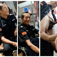 妖女狂吸保安老头