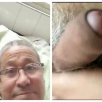 好可爱的白毛大屌