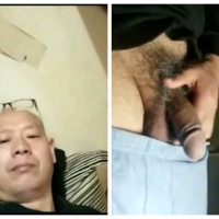 帅老头激情撸玩粗大吊