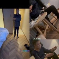 神叉约大叔，找个真逼给大叔舔玩，最后他一边舔一边帮射