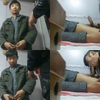 女装大佬珍爱姐系列第33集：大鸡巴直男小叔被妖姐口射