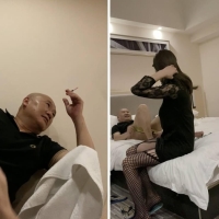 幸运姐偷拍胖直男老板