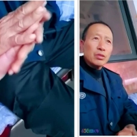 燕妹勾中年保安吸射