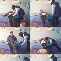 开朗好笑容胖叔，被操笑得那么开心