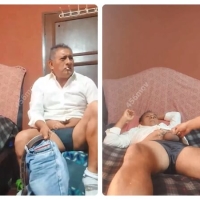 国外妖女玩白发帅胖老