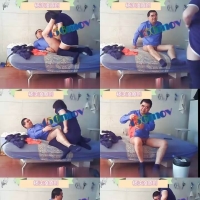 玩可爱浓眉肥叔翻车