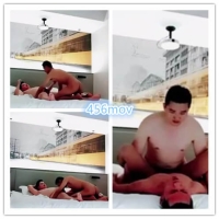 康路自拍服务白胖熊射套