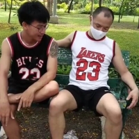 大肥屌前辈晨练巧遇色小伙回家快乐