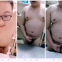 眼镜小胖上班期间激情撸射