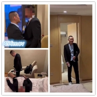 宾馆内害羞正装叔被操（新作）