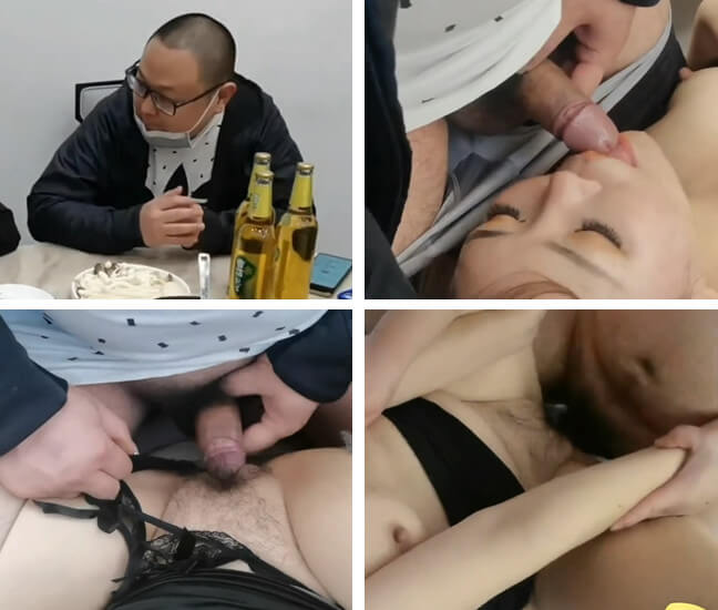 国产剧-美女被两胖熊灌醉玩3P