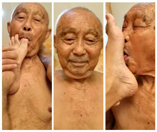 老爷子来宾馆互操好开心