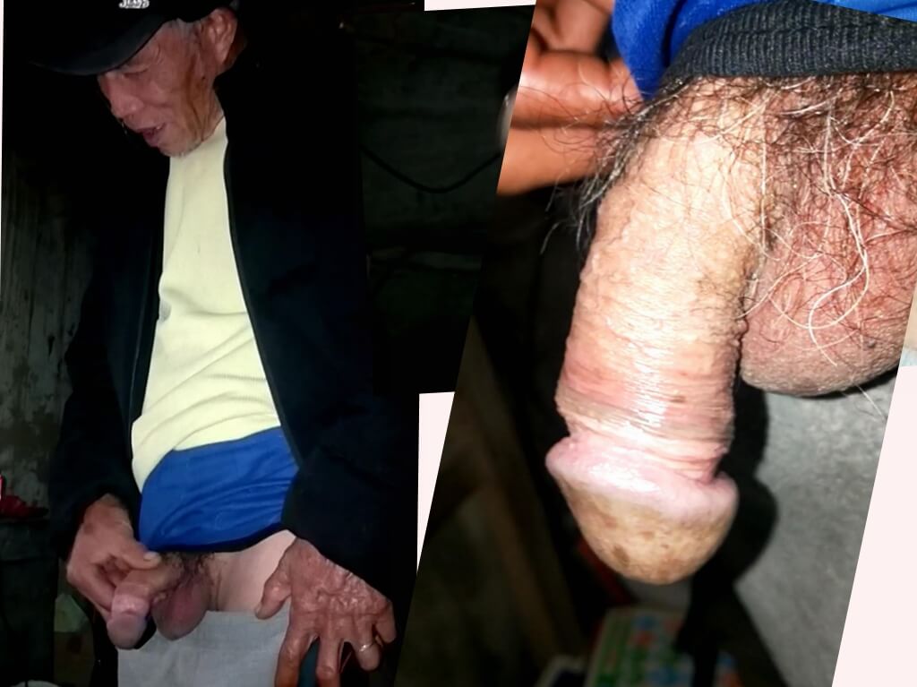 看望慈眉善目的大鸡巴老头