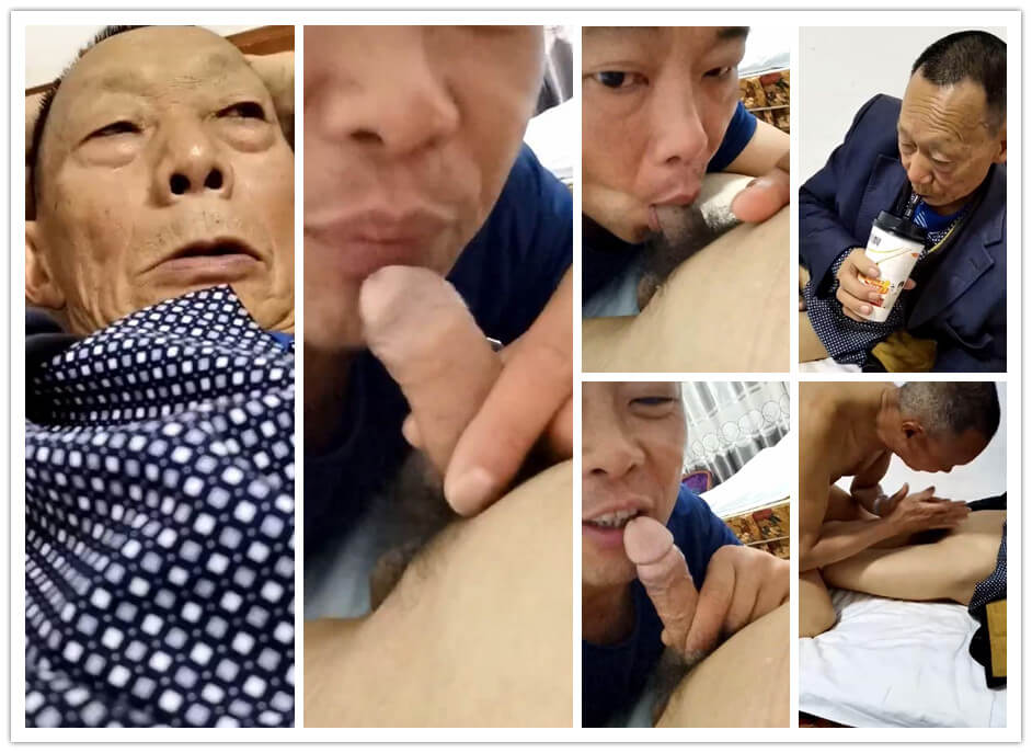晚间约骚伯口村长干爹再操菊（14）
