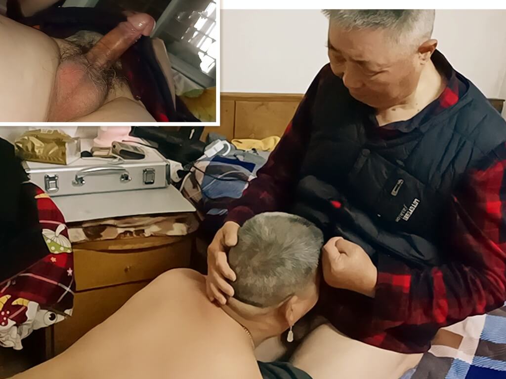 慈祥的老伯招鸡上门