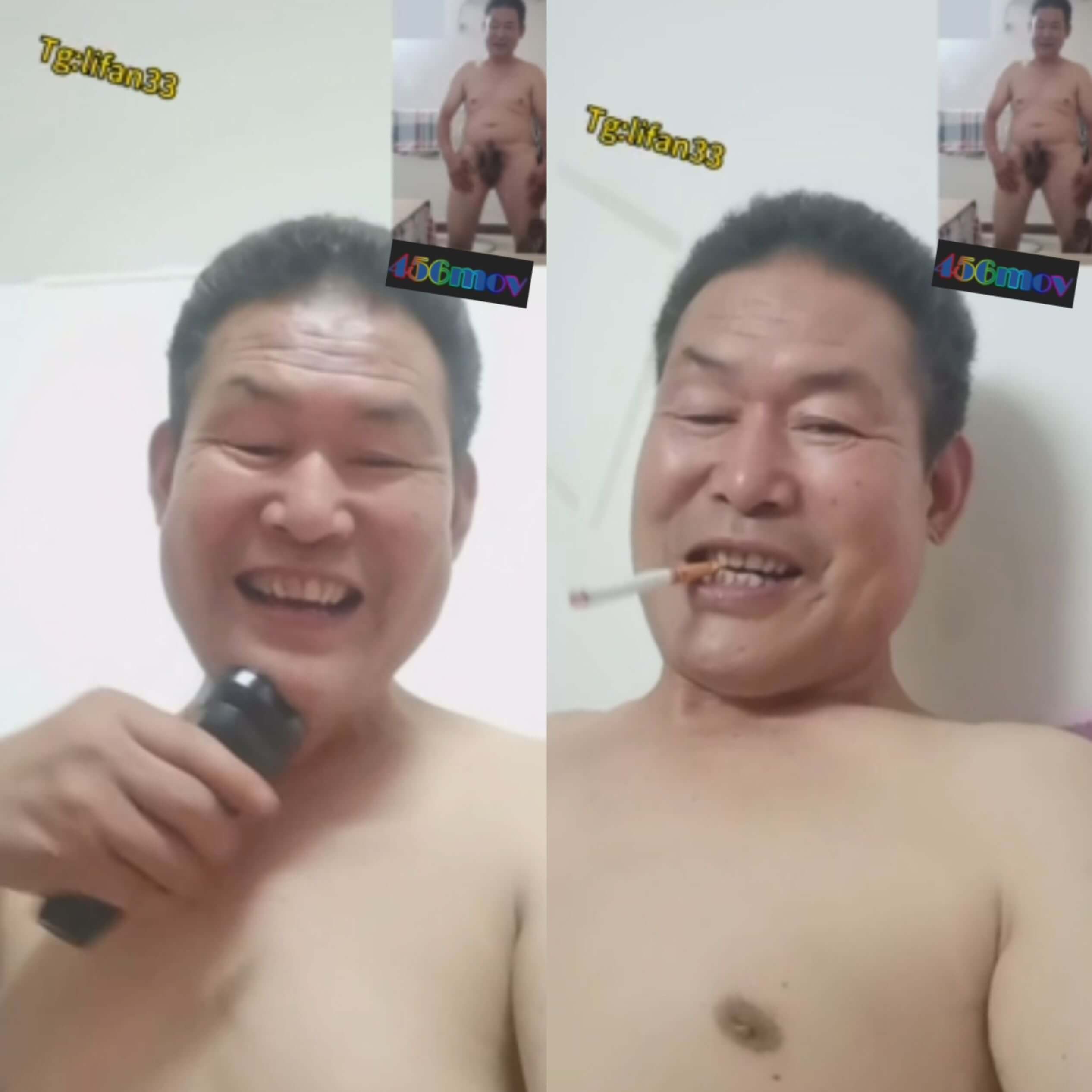 （原创）工地大叔单身在出租房激情有射