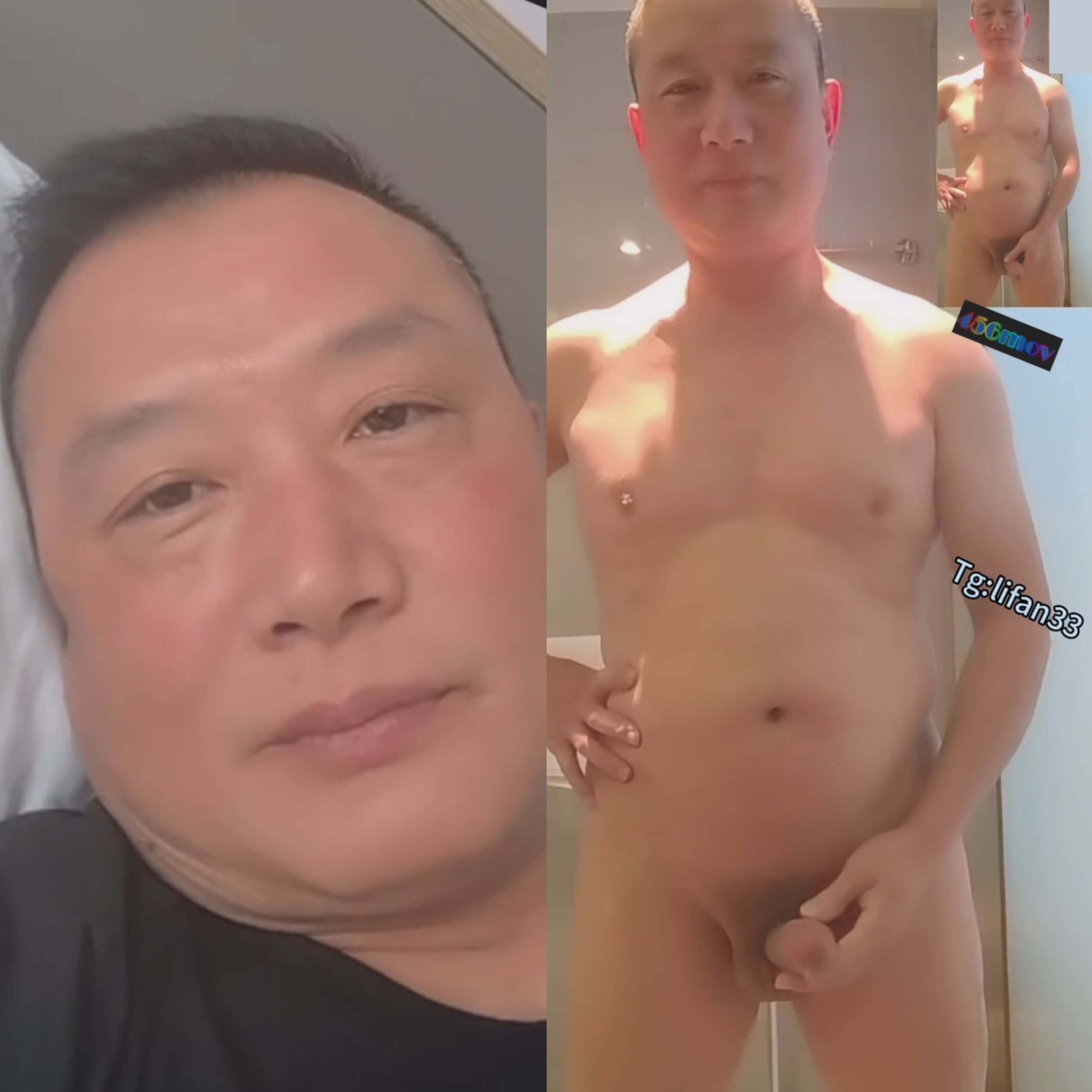 （原创）浙江大叔在酒店浴室激情有射