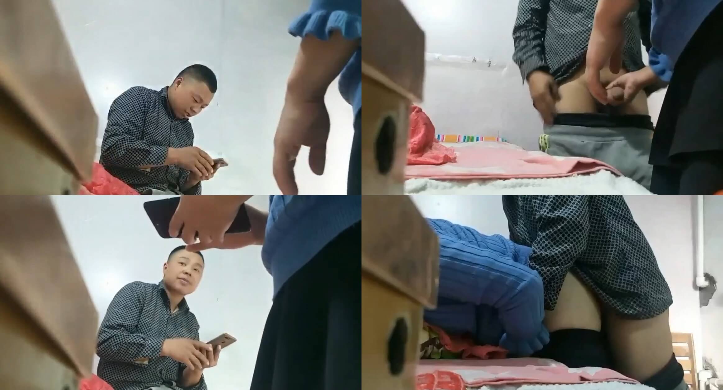 女装大佬珍爱姐系列第5集：大鸡巴壮中年第一次招妓