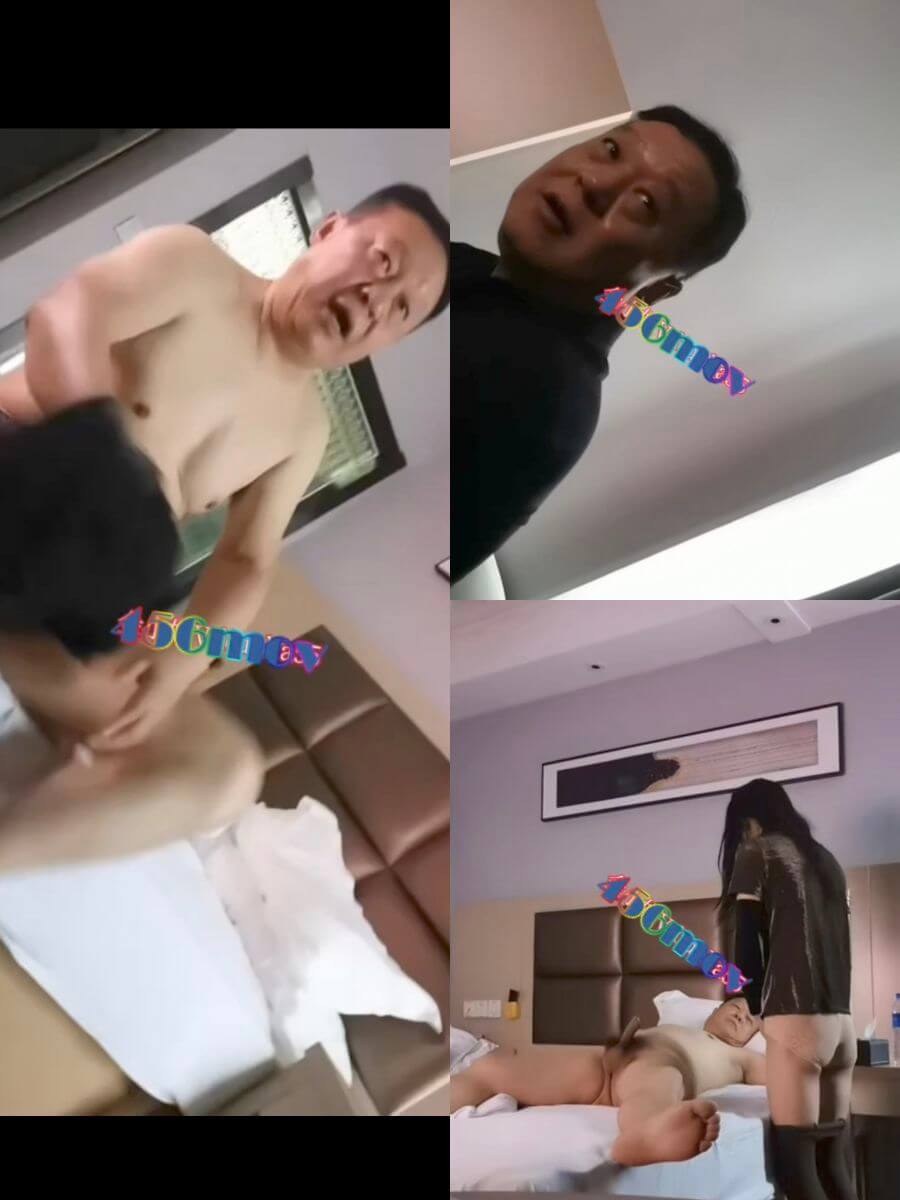 叉姐新作玩微胖帅老