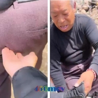 骚男户外勾引两老伯（26）