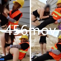 骚妇户外给环卫大爷送温暖