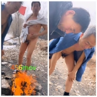 偷拍–帅老裸体冬泳