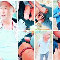 骚男户外大显身手盘老头记