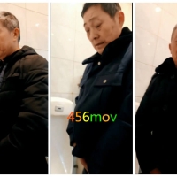 偷拍–厕所帅老放水明场面七（28)