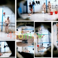 偷拍工地老少爷们洗澡–05