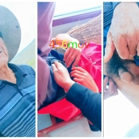 户外男假借医生之名勾引三老头记（11)