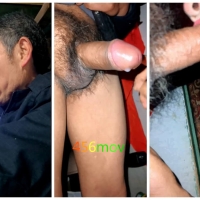 燕妹勾引粗大屌色老头取精