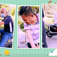 公园放大片老头围观被摸+勾帅老摸鸡