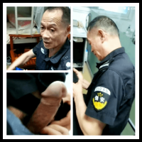 充电姐玩射两瘦保安清晰可见喷射6次