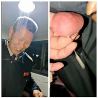 变装男勾引超帅瘦老保安大龟头爆射