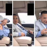 某单位大叔车上聊骚互动